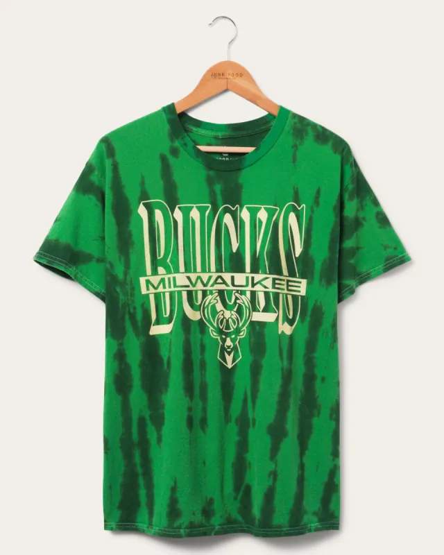 Bucks Tie Dye Short Sleeve sold by Junk Food Clothing