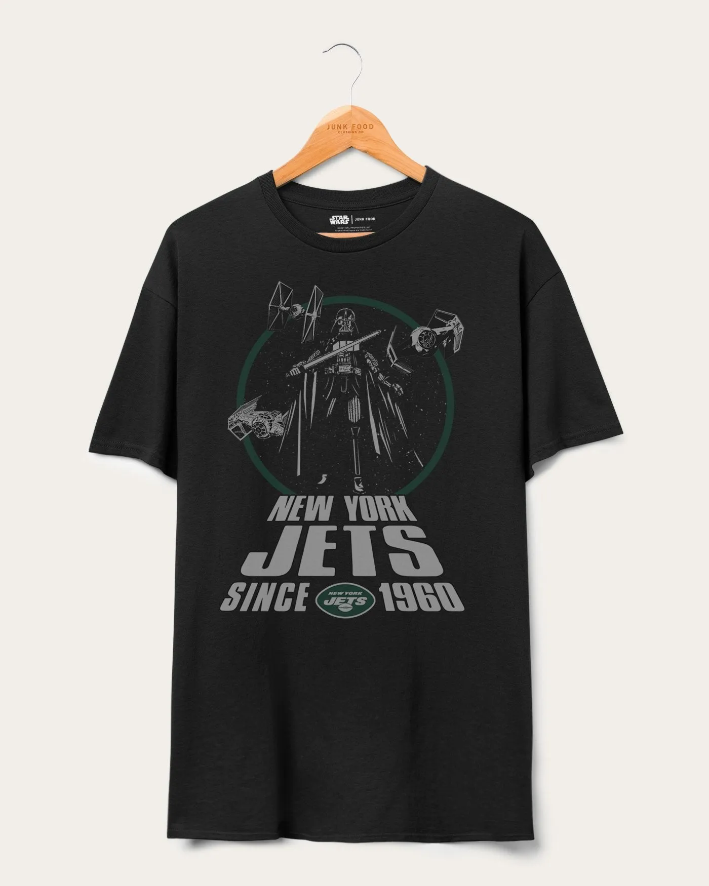 Jets Star Wars™ Title Crawl Tee sold by Junk Food Clothing