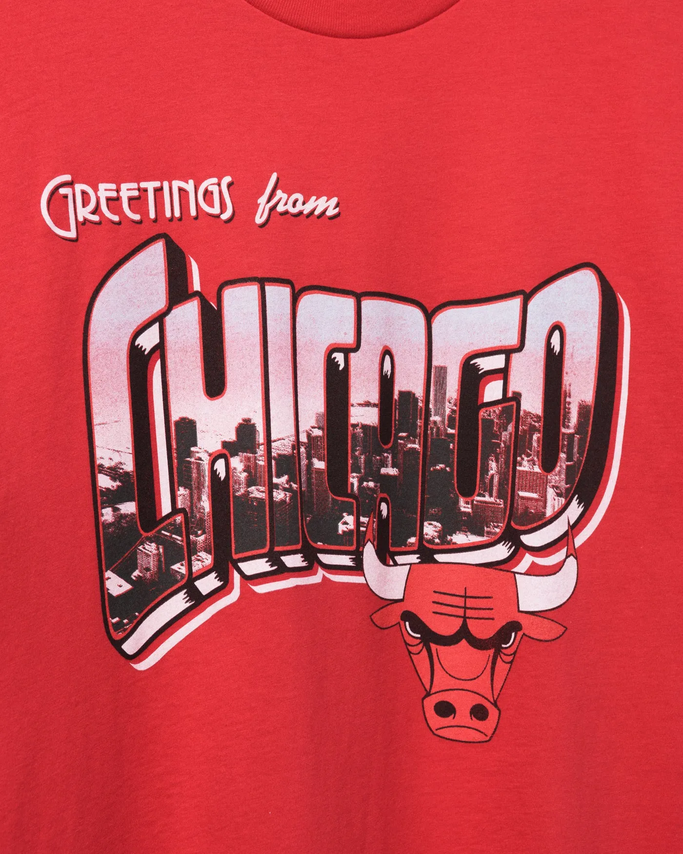 Bulls NBA Postcard Tee sold by Junk Food Clothing product image thumbnail 3