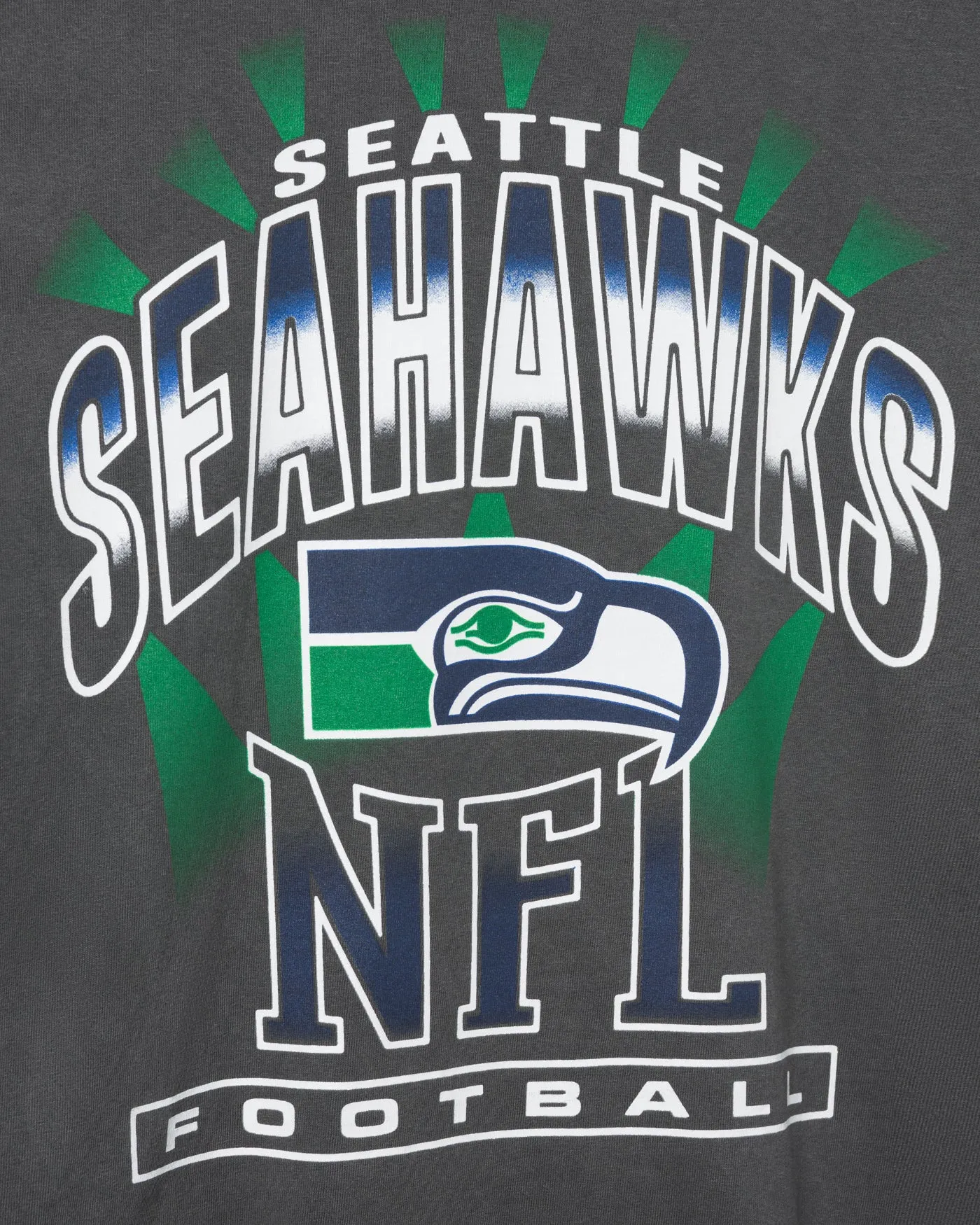 Seattle Seahawks Chrome Flea Market Tee sold by Junk Food Clothing product image thumbnail 3