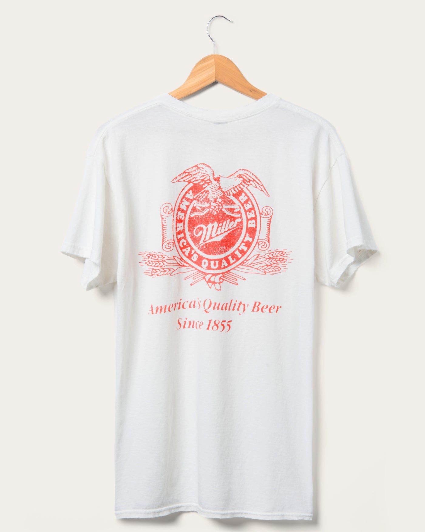 Miller High Life Eagle Flea Market Destroy Tee sold by Junk Food Clothing product image thumbnail 2