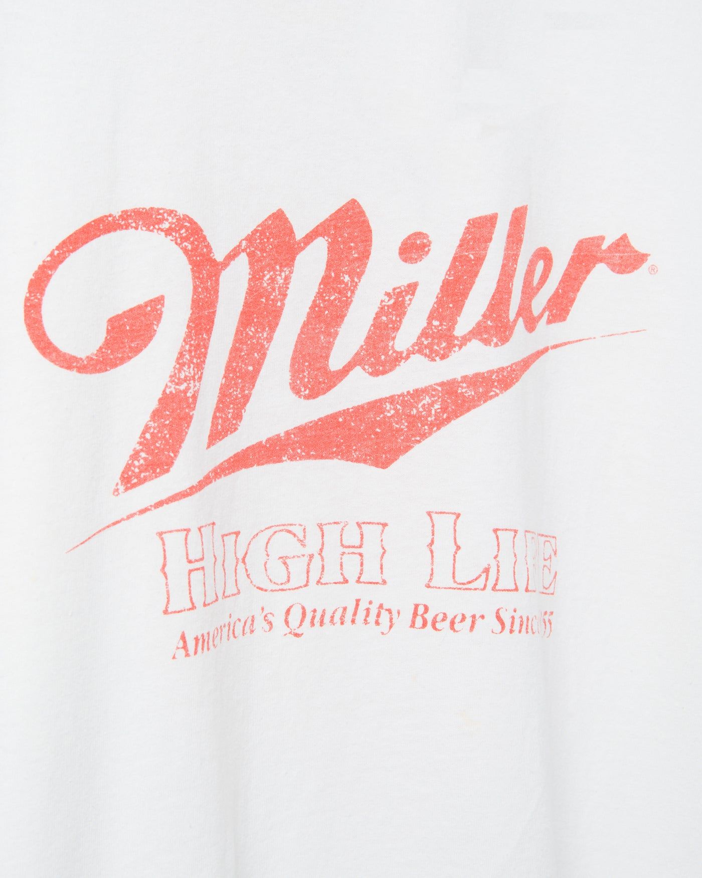 Miller High Life Eagle Flea Market Destroy Tee sold by Junk Food Clothing product image thumbnail 4