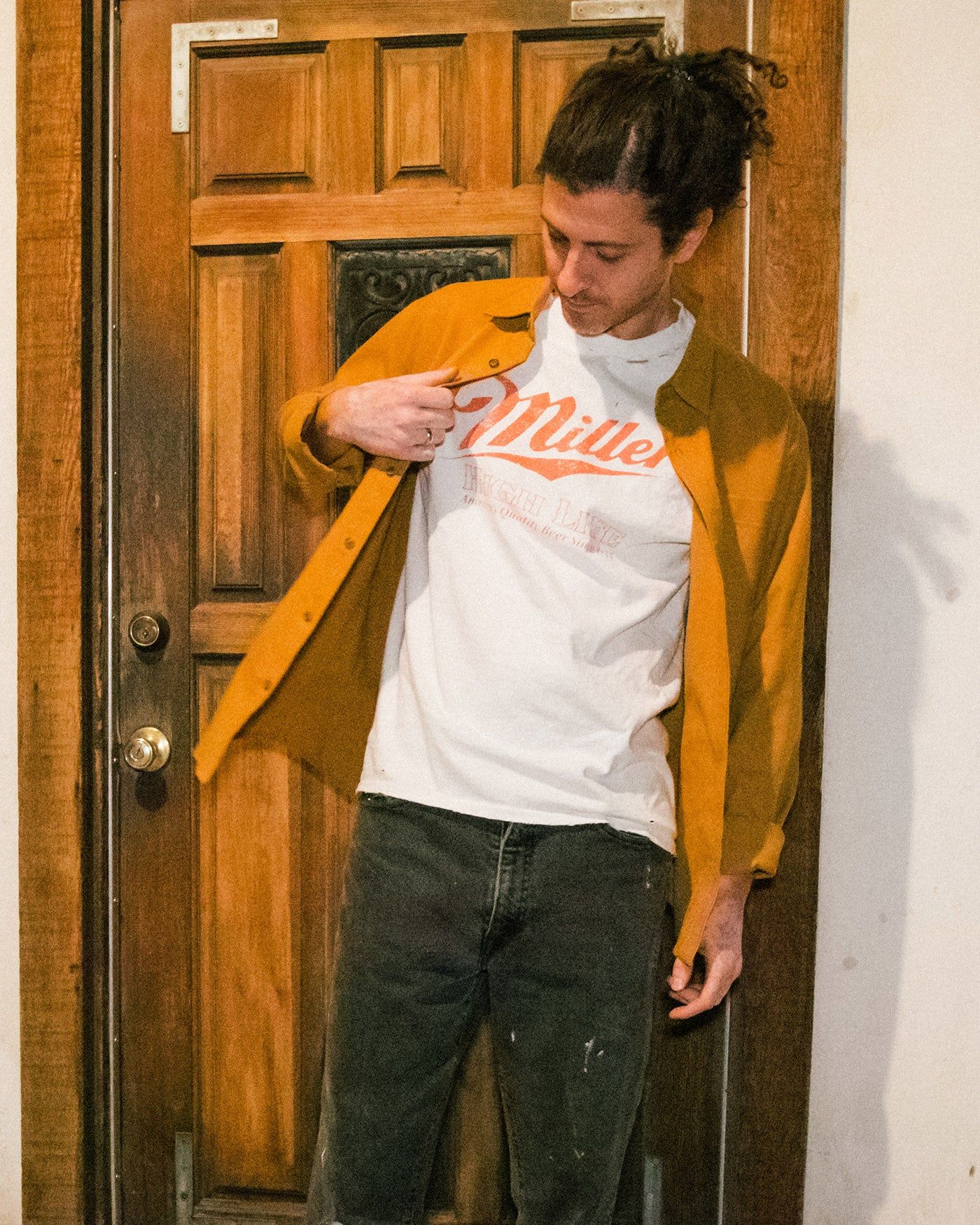 Miller High Life Eagle Flea Market Destroy Tee sold by Junk Food Clothing product image thumbnail 3