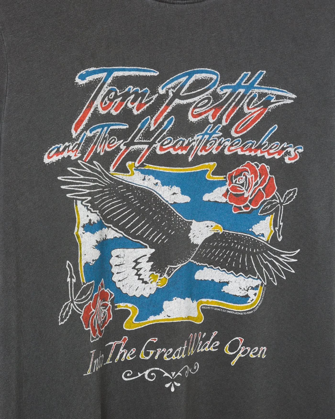 Tom Petty Eagle Vintage Tee sold by Junk Food Clothing product image thumbnail 5