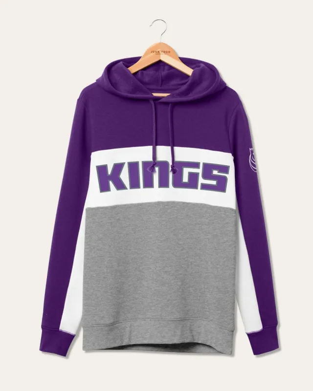 NBA Sacramento Kings Colorblock Hoodie sold by Junk Food Clothing