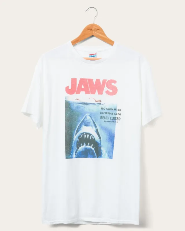 Jaws Movie Poster Flea Market Tee sold by Junk Food Clothing