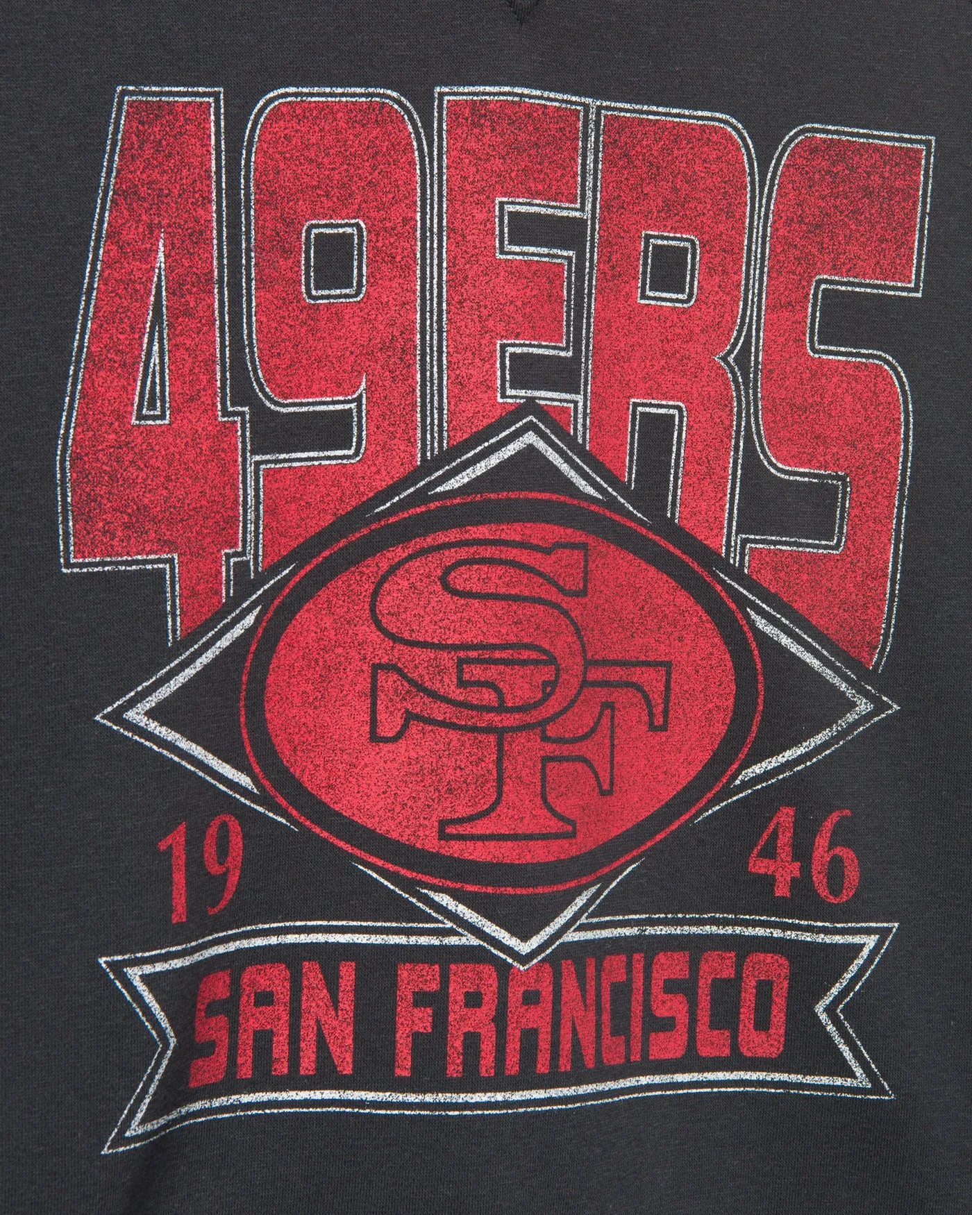 Womens 49ers Overtime Crew sold by Junk Food Clothing product image thumbnail 4