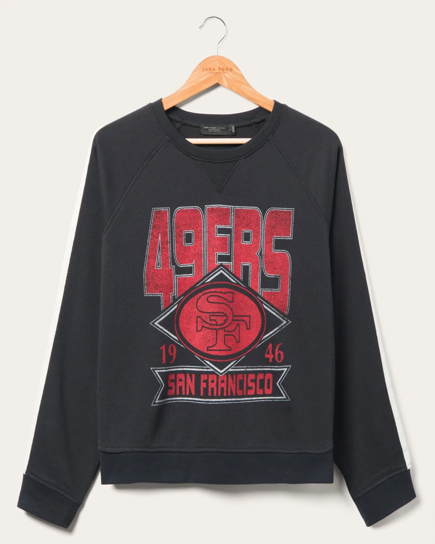 Womens 49ers Overtime Crew sold by Junk Food Clothing