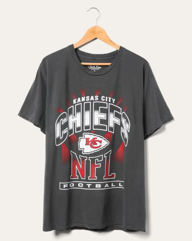 Kansas City Chiefs Chrome Flea Market Tee sold by Junk Food Clothing