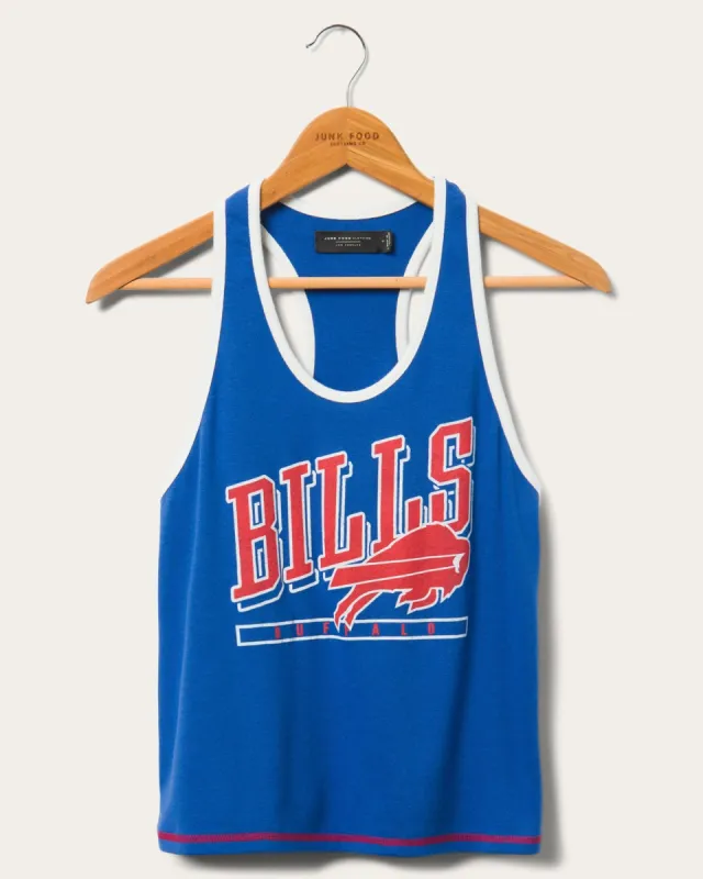 Womens Bills All Pro Racerback Tank sold by Junk Food Clothing