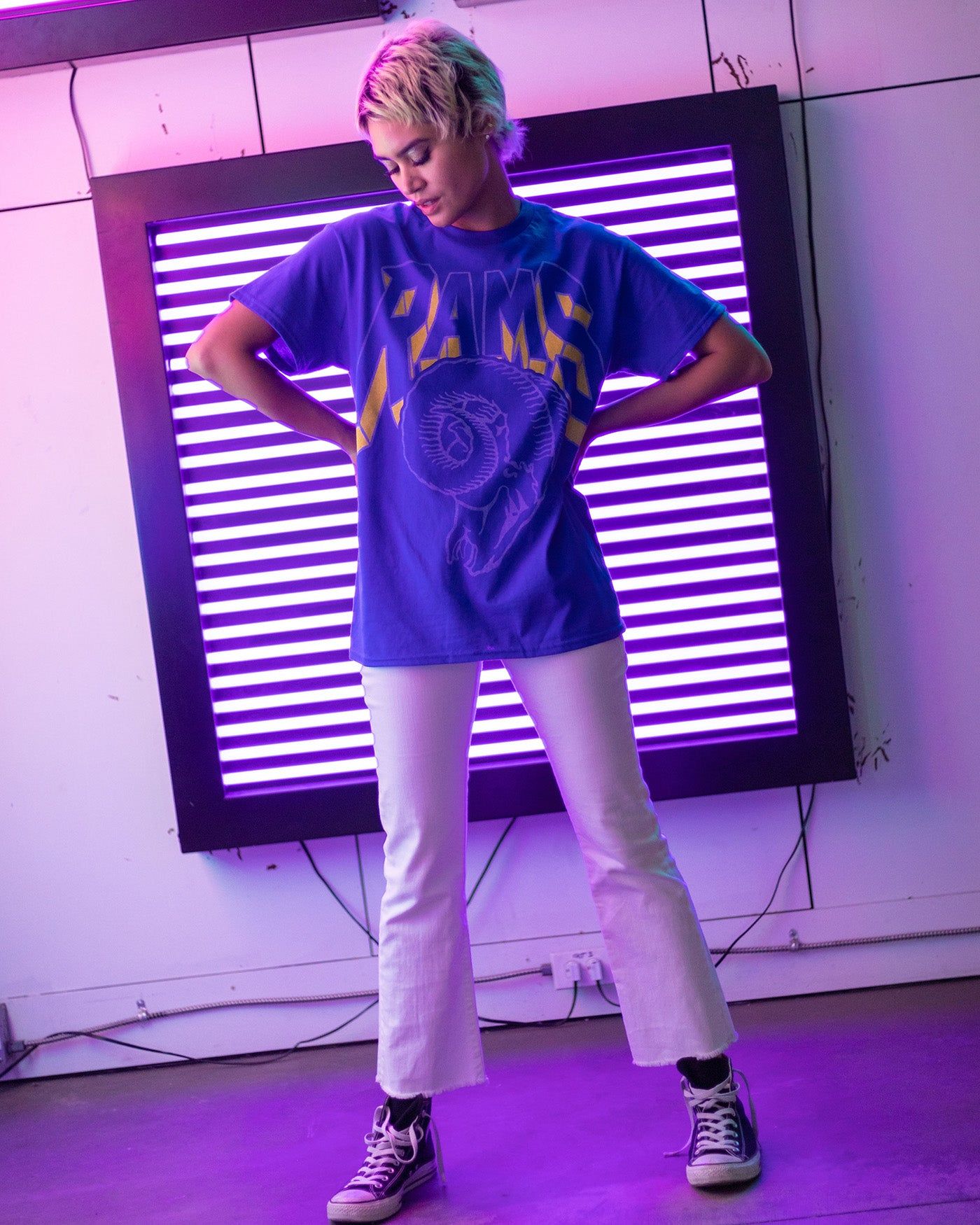 Rams Concert Fan Tee sold by Junk Food Clothing product image thumbnail 2