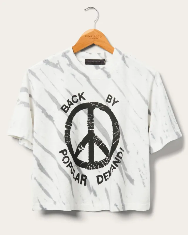 Women's Back By Popular Demand Cropped Mock Neck Tee sold by Junk Food Clothing