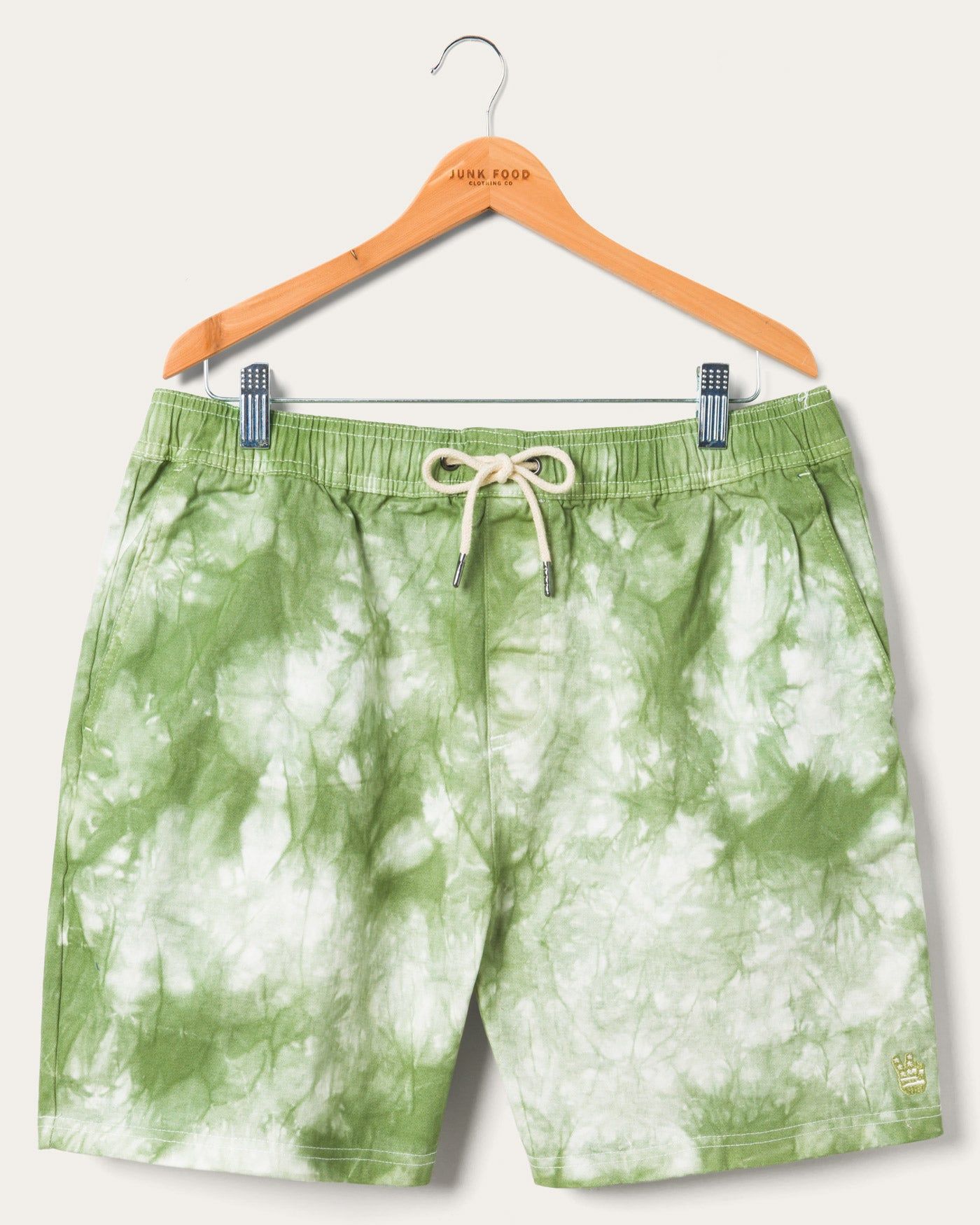 Tie Dye Festival Shorts sold by Junk Food Clothing