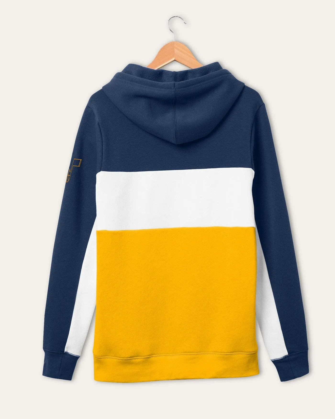 NBA Utah Jazz Colorblock Hoodie sold by Junk Food Clothing product image thumbnail 3