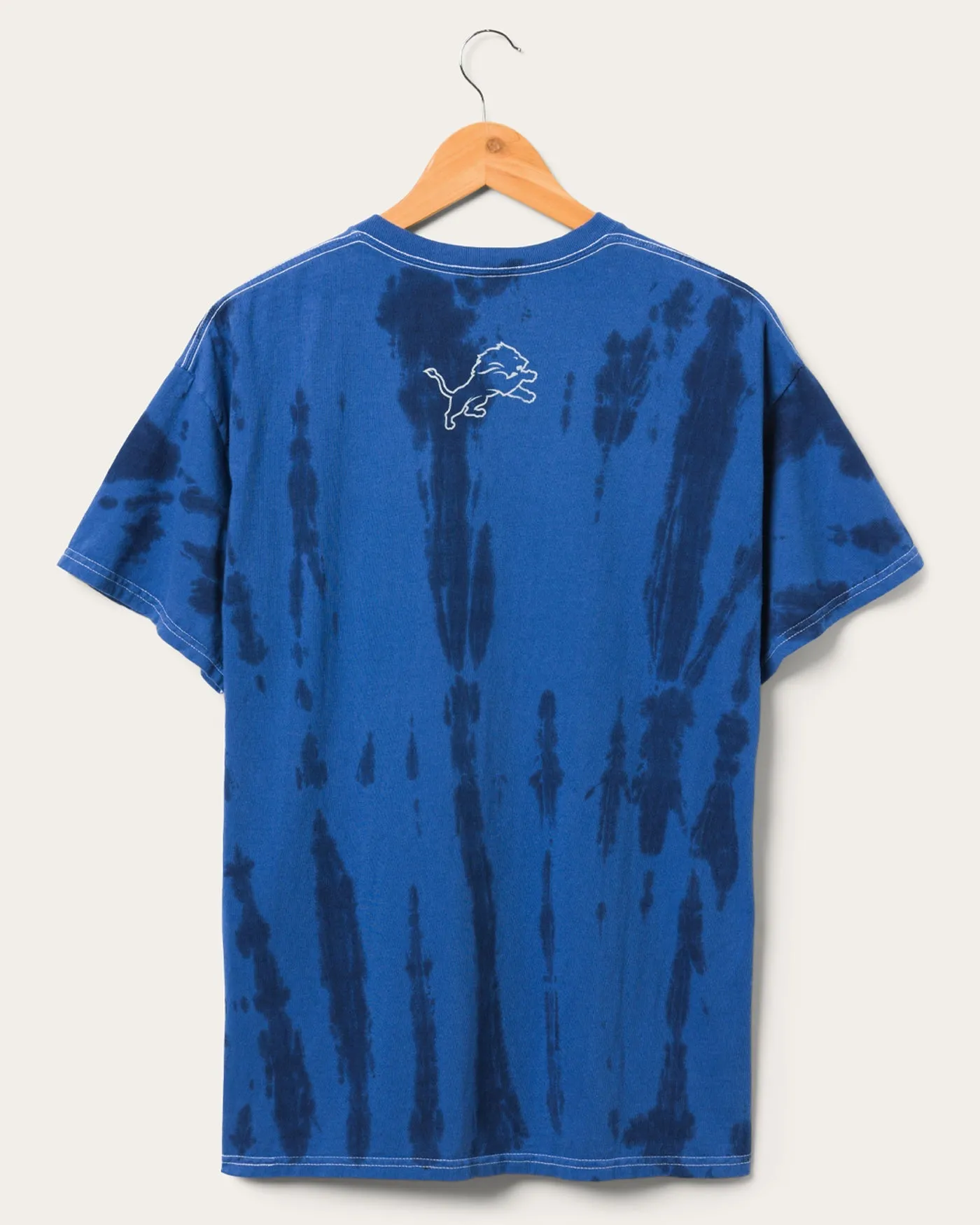 Detroit Lions Tie Dye Short Sleeve Tee sold by Junk Food Clothing product image thumbnail 2