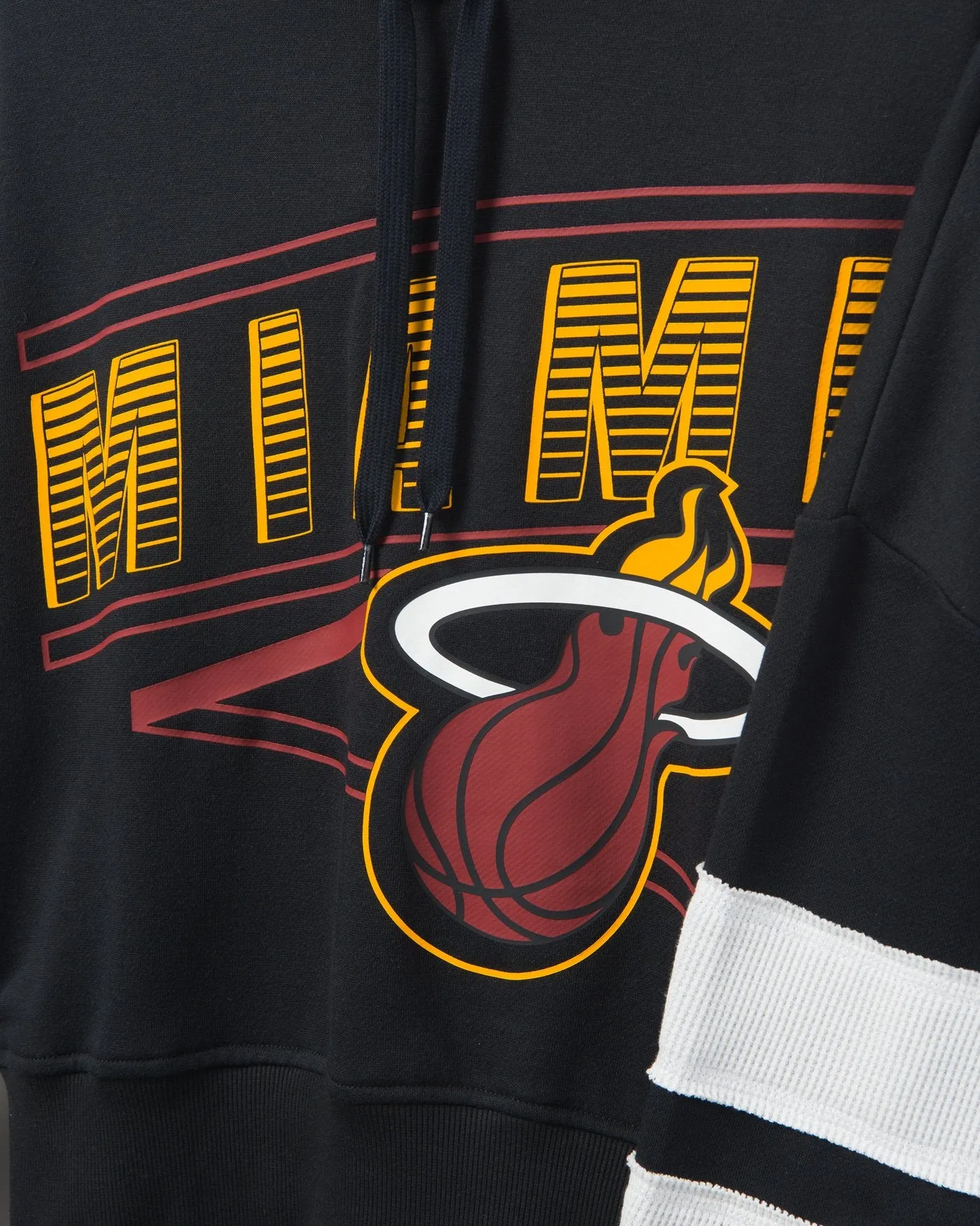 Women's Heat Overtime Striped Fleece Hoodie sold by Junk Food Clothing product image thumbnail 3