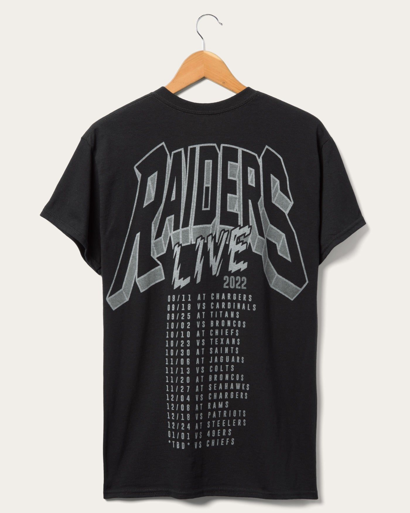 Raiders Concert Tee sold by Junk Food Clothing product image thumbnail 2