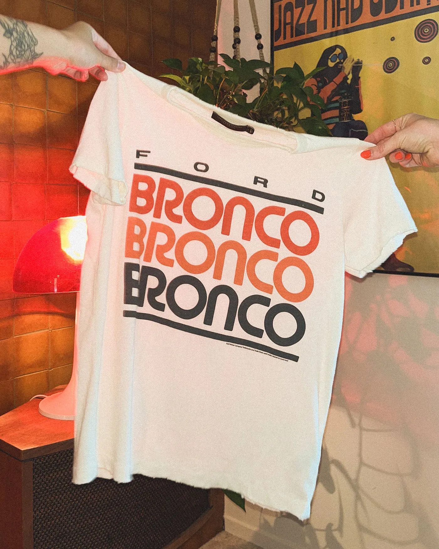 Women's Ford Bronco Original Tee sold by Junk Food Clothing product image thumbnail 3