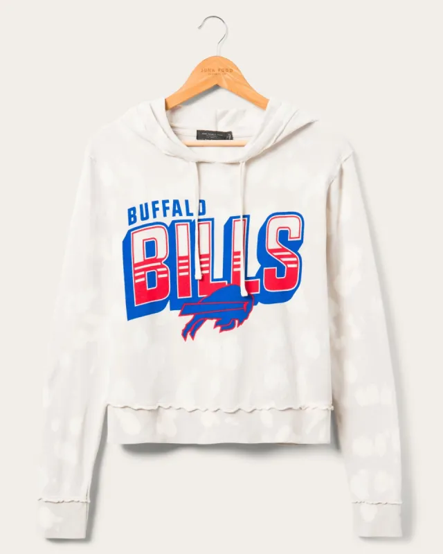 Womens Bills Touchdown Tie Dye Hoodie sold by Junk Food Clothing