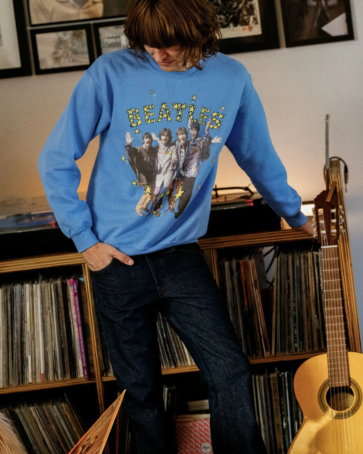 The Beatles Magical Mystery Tour Flea Market Fleece sold by Junk Food Clothing product image thumbnail 3