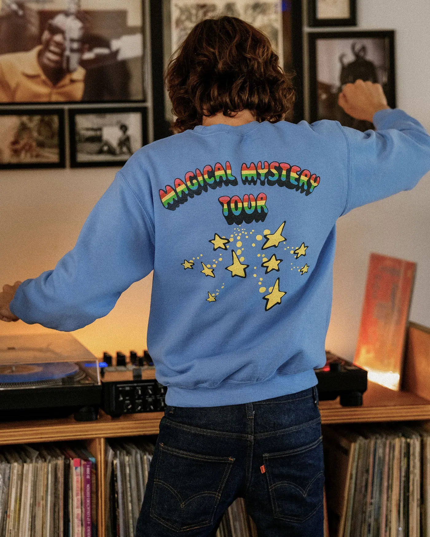 The Beatles Magical Mystery Tour Flea Market Fleece sold by Junk Food Clothing product image thumbnail 4