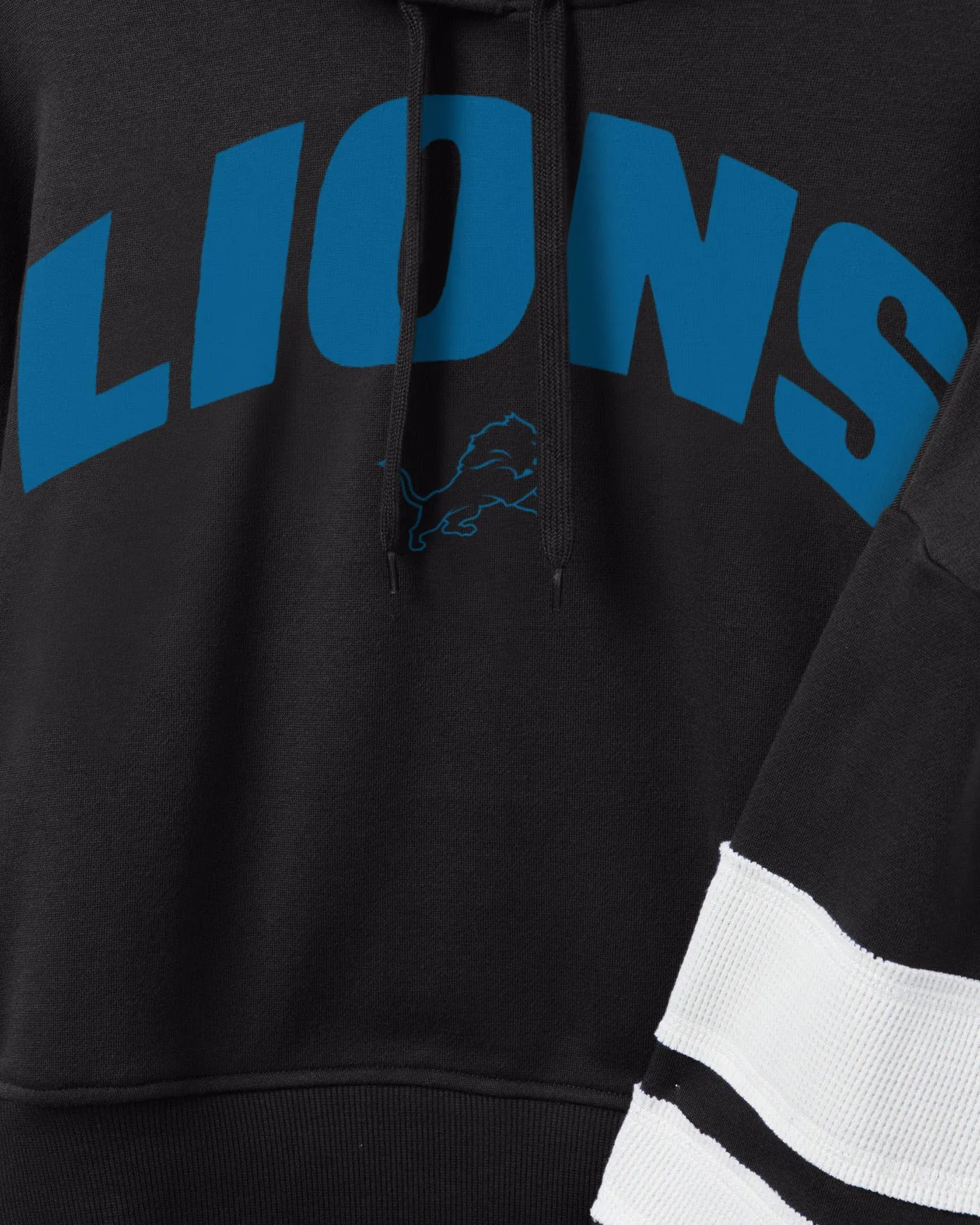Women's NFL Lions Sideline Striped Fleece sold by Junk Food Clothing product image thumbnail 4