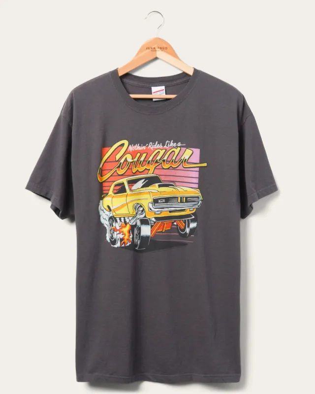 Ford Nothing Rides Like a Cougar Flea Market Tee sold by Junk Food Clothing