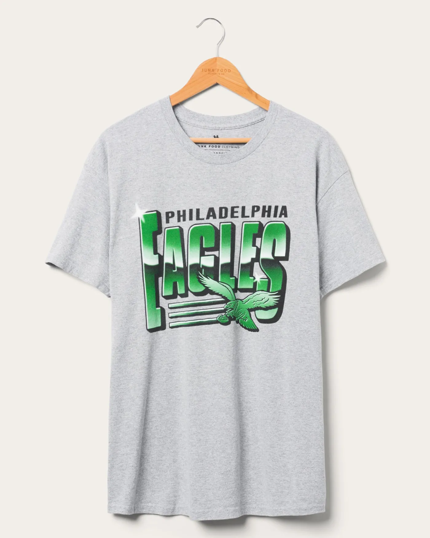 Eagles Chrome Flea Market Tee sold by Junk Food Clothing