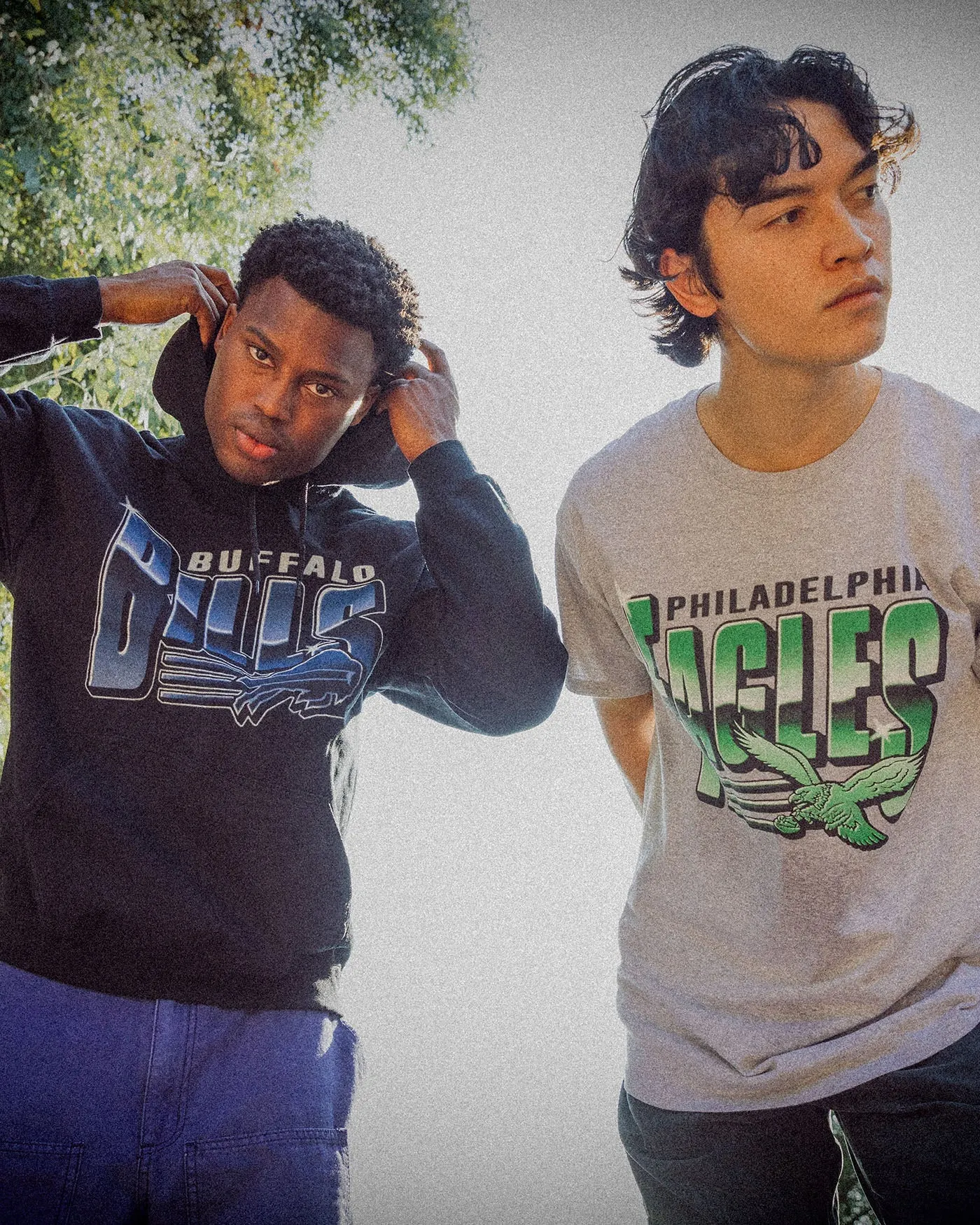 Eagles Chrome Flea Market Tee sold by Junk Food Clothing product image thumbnail 2