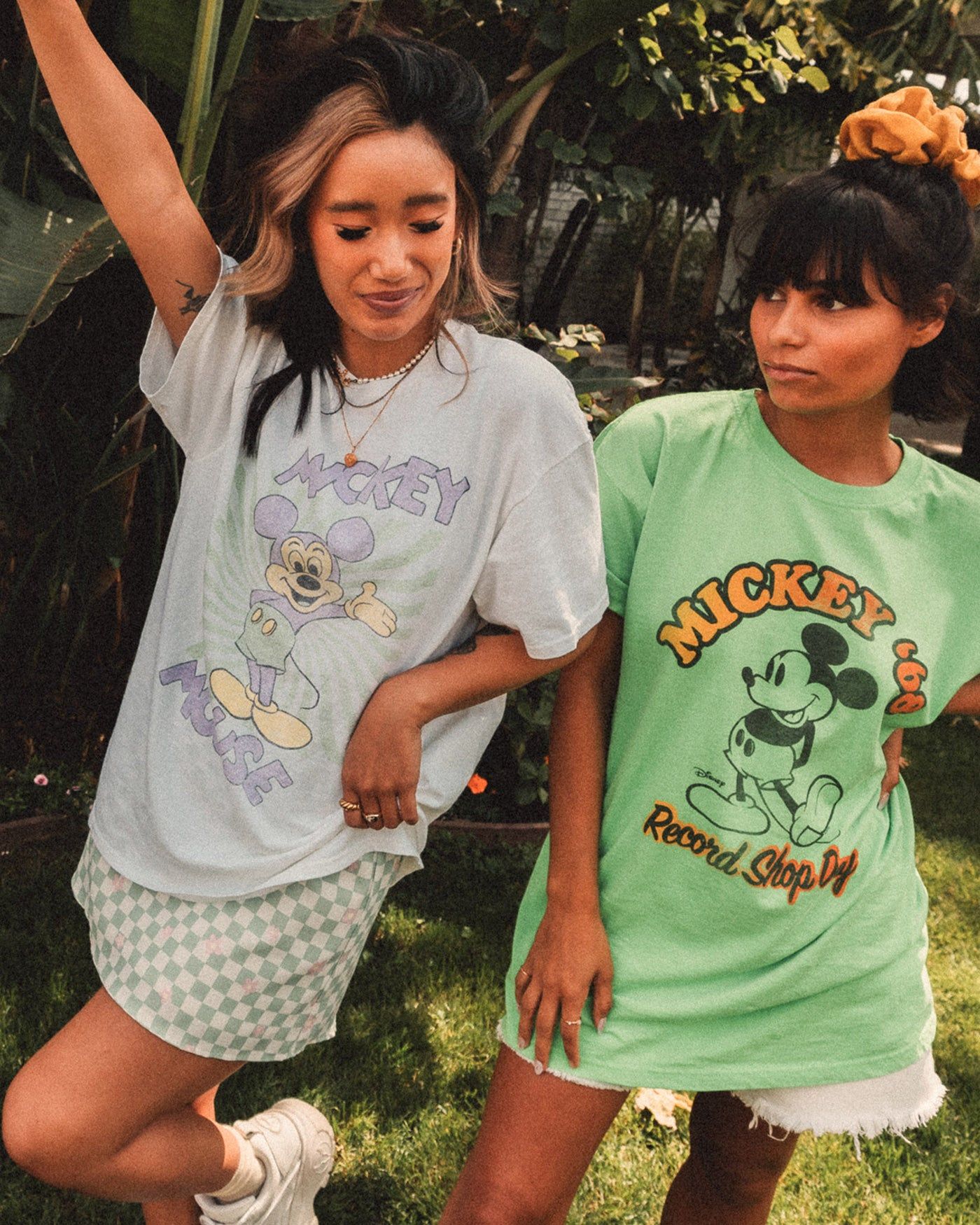 Mickey Mouse Spiral Flea Market Tee sold by Junk Food Clothing product image thumbnail 2