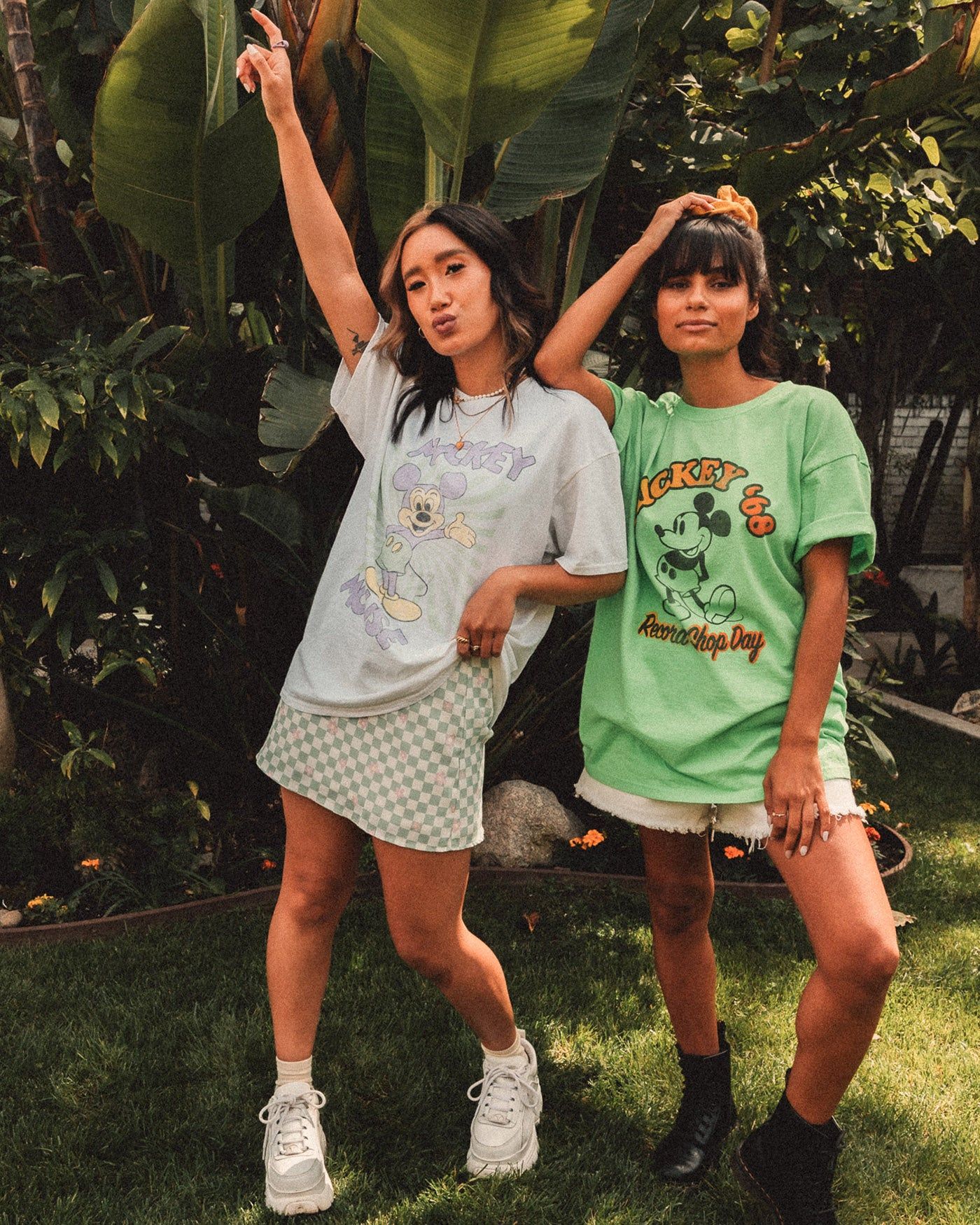 Mickey Mouse Spiral Flea Market Tee sold by Junk Food Clothing product image thumbnail 5