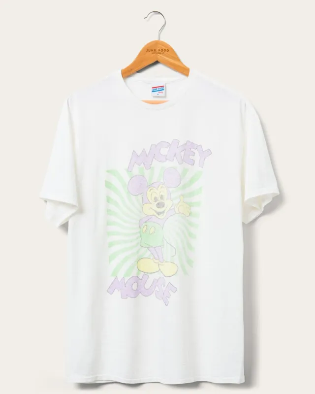 Mickey Spiral Flea Market Tee sold by Junk Food Clothing