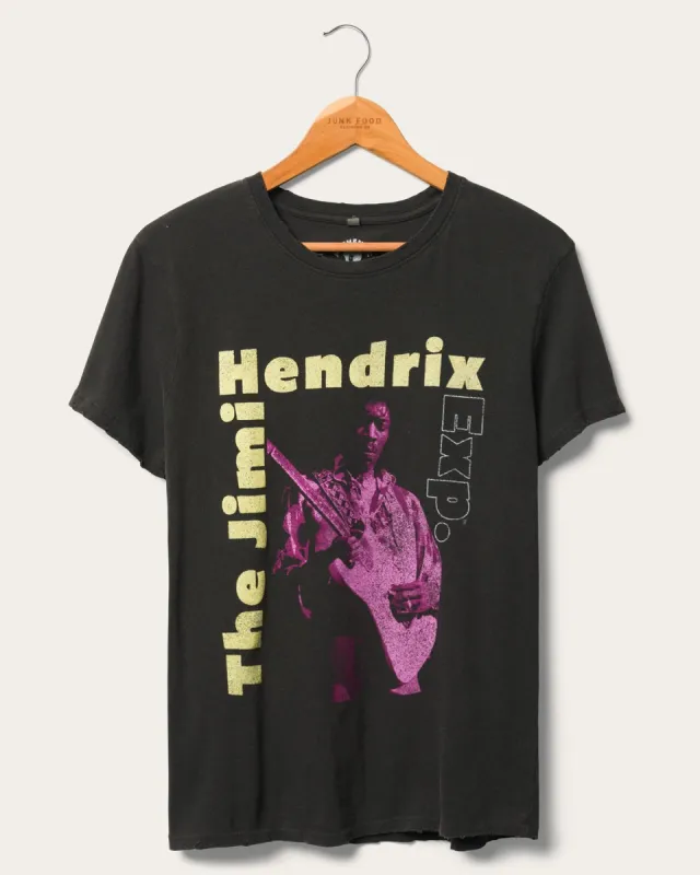 Women's Jimi Hendrix Experience Vintage Tee sold by Junk Food Clothing