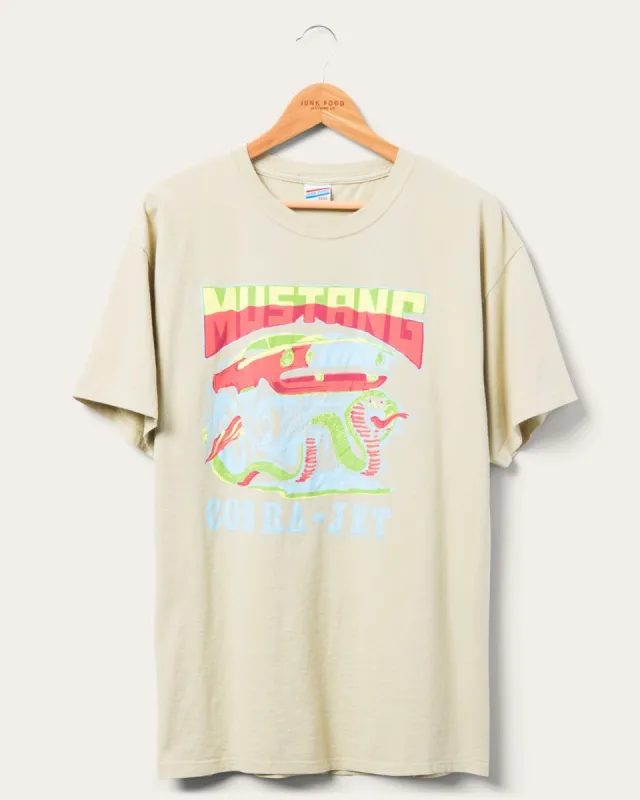 Ford Mustang Cobra Jet Flea Market Tee sold by Junk Food Clothing