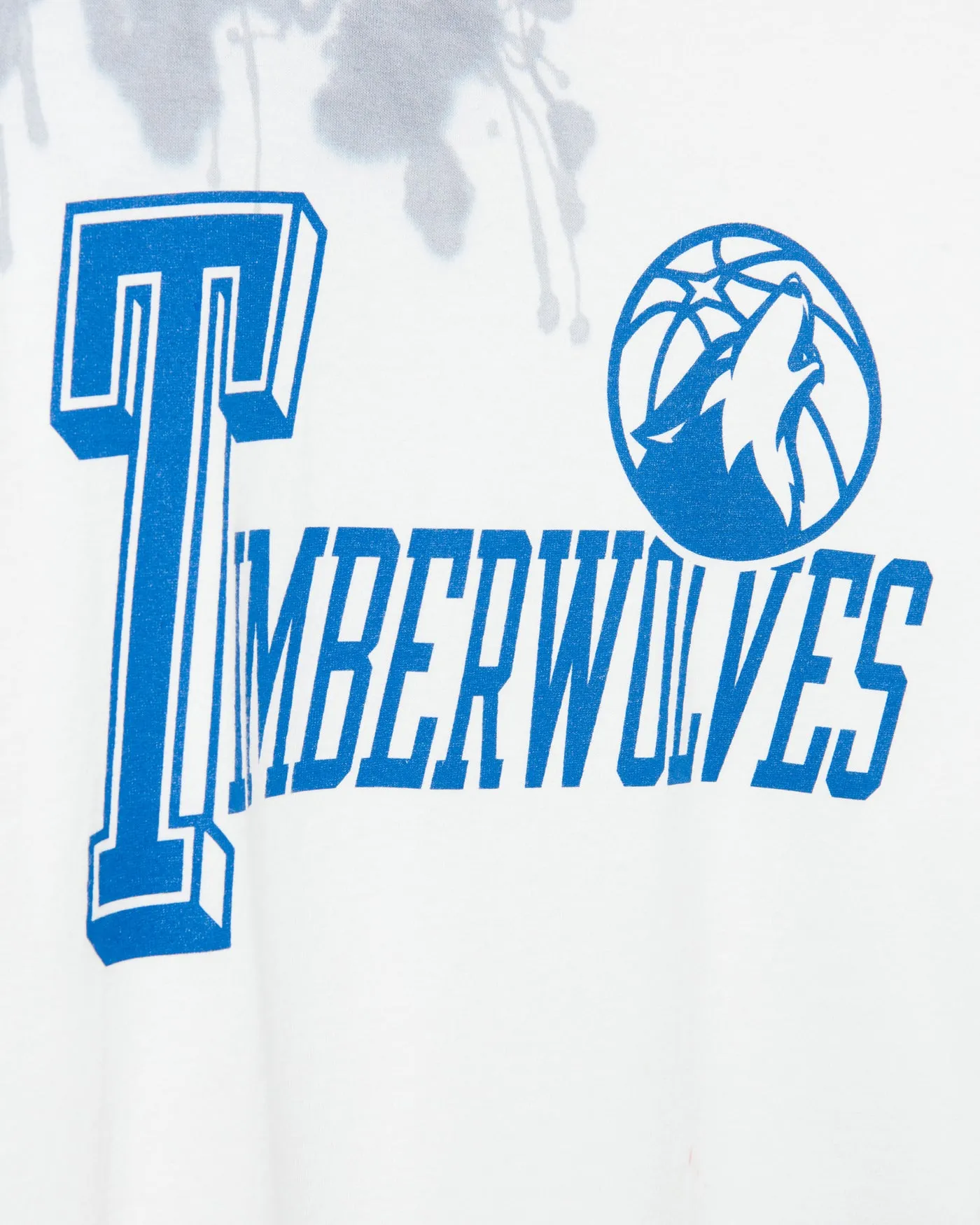 NBA Minnesota Timberwolves Tie Dye Flea Market Long Sleeve Tee sold by Junk Food Clothing product image thumbnail 4