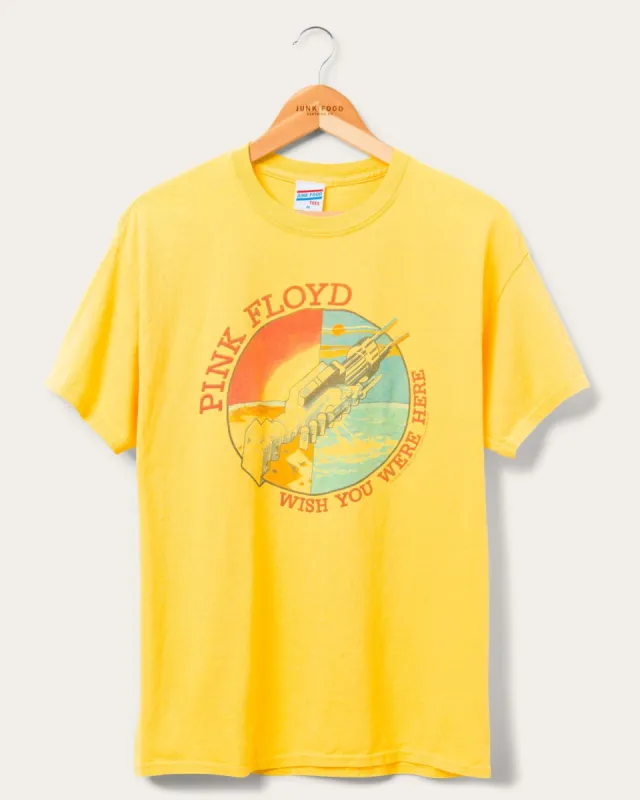 Pink Floyd Wish You Were Here Flea Market Tee sold by Junk Food Clothing