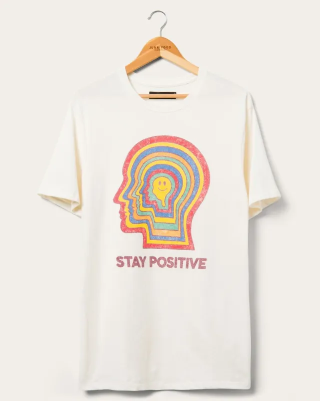 Stay Positive Vintage Tee sold by Junk Food Clothing