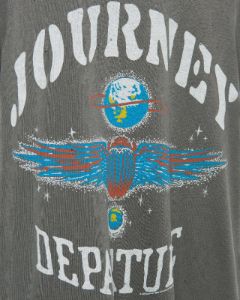 Women's Journey Departure Vintage Destroy Tee sold by Junk Food Clothing