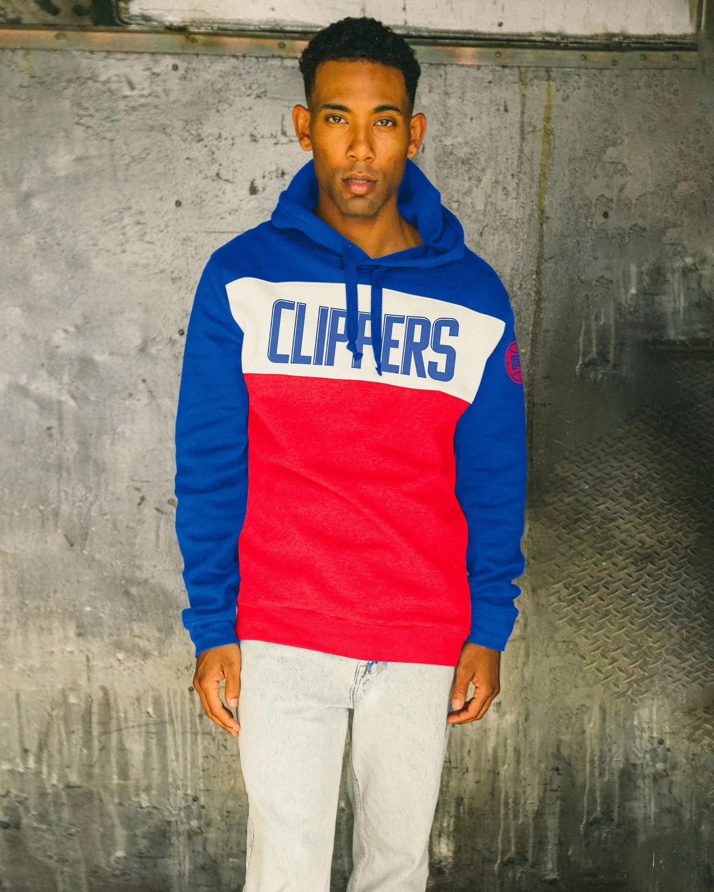 NBA Los Angeles Clippers Colorblock Hoodie sold by Junk Food Clothing product image thumbnail 2