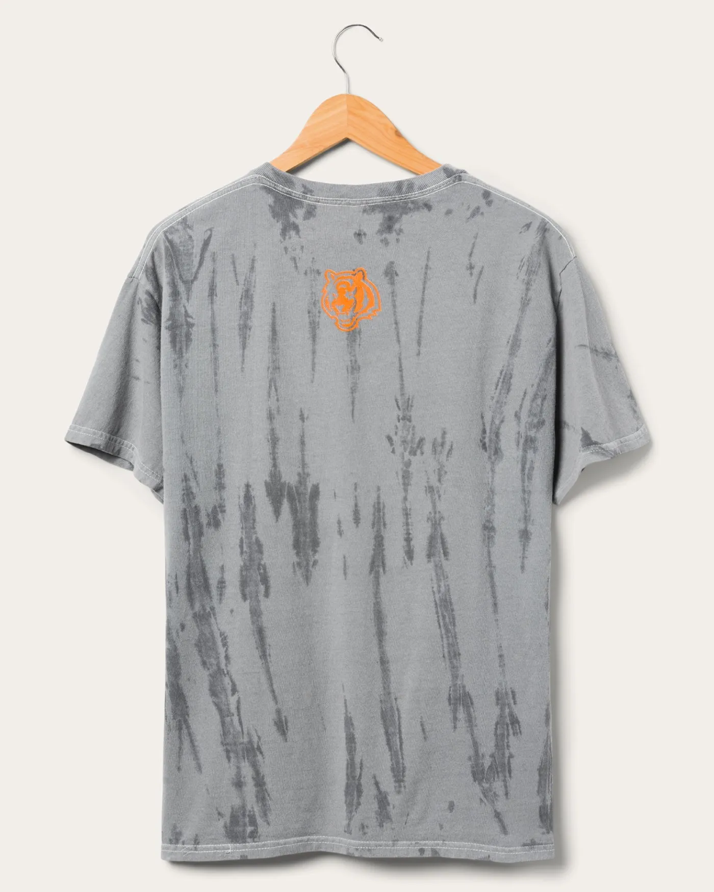 Bengals Tie Dye Short Sleeve Tee sold by Junk Food Clothing product image thumbnail 3
