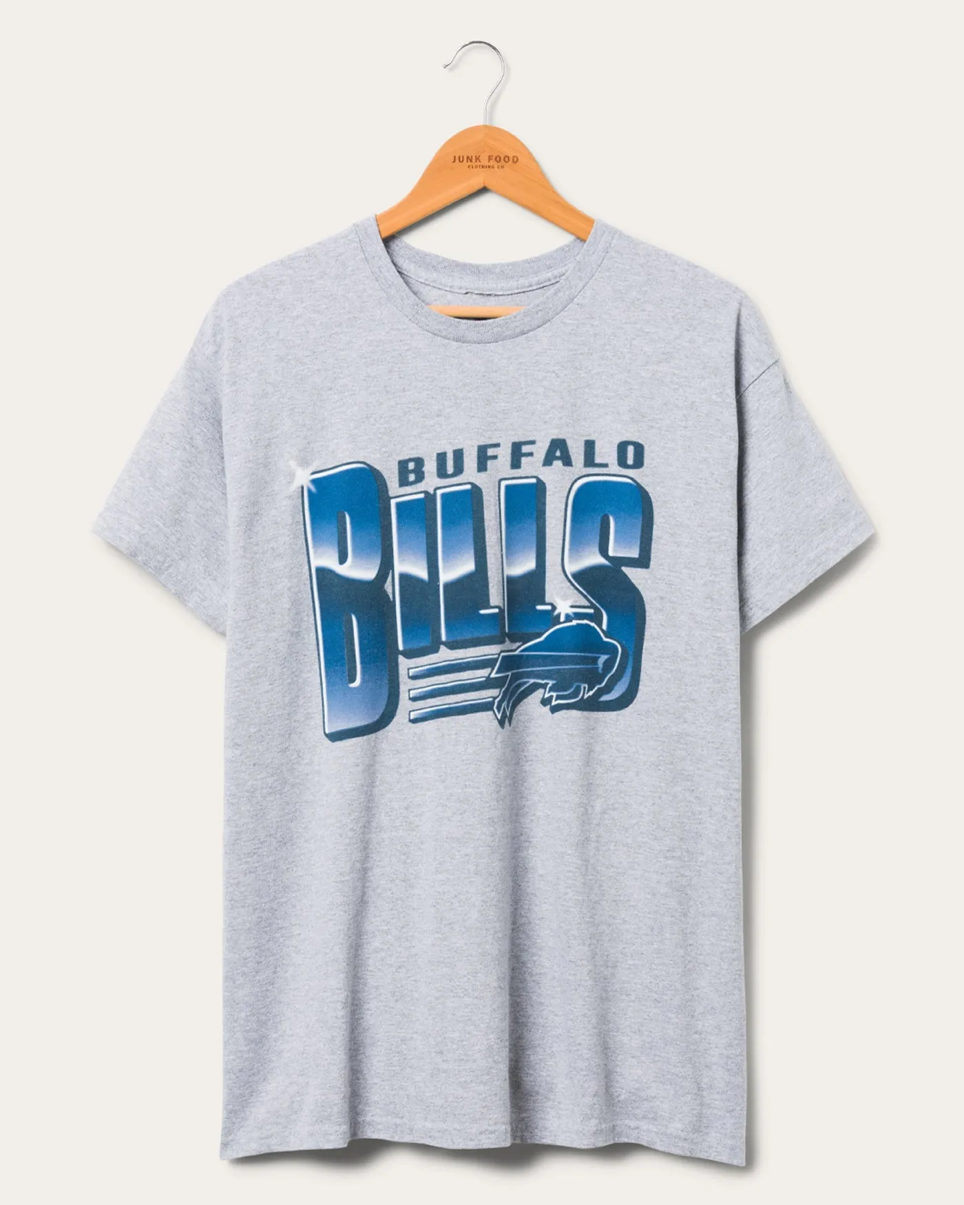 Buffalo Bills Chrome Flea Market Tee sold by Junk Food Clothing