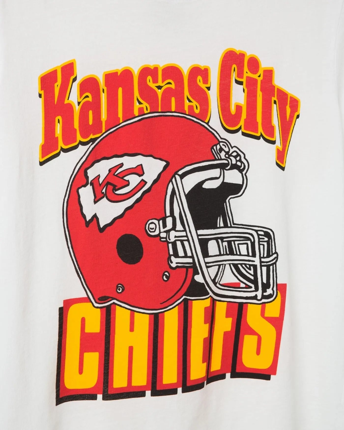 Women's Chiefs Helmet Girlfriend Tee sold by Junk Food Clothing product image thumbnail 4