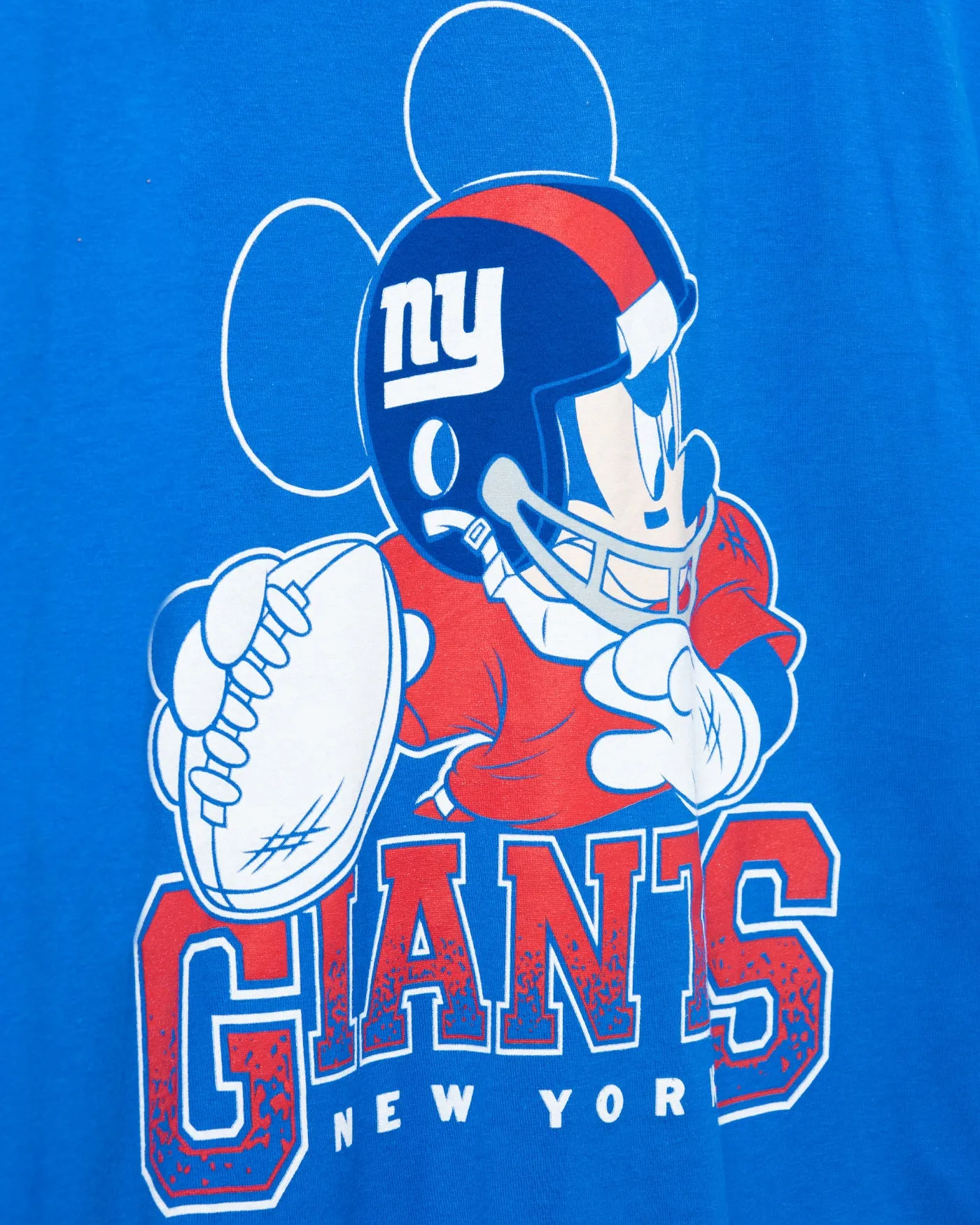 Disney x Junk Food x NFL Mickey Quarterback Giants Tee sold by Junk Food Clothing product image thumbnail 3