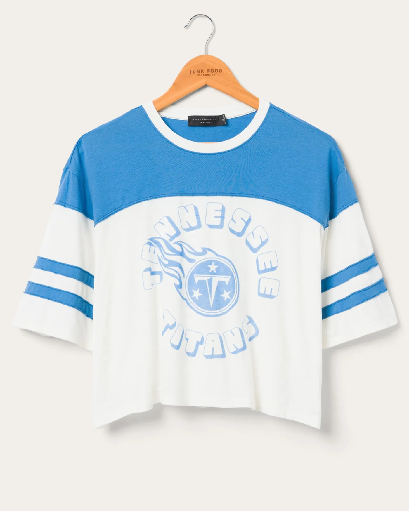 Women's Tennessee Titans Hail Mary Tee sold by Junk Food Clothing