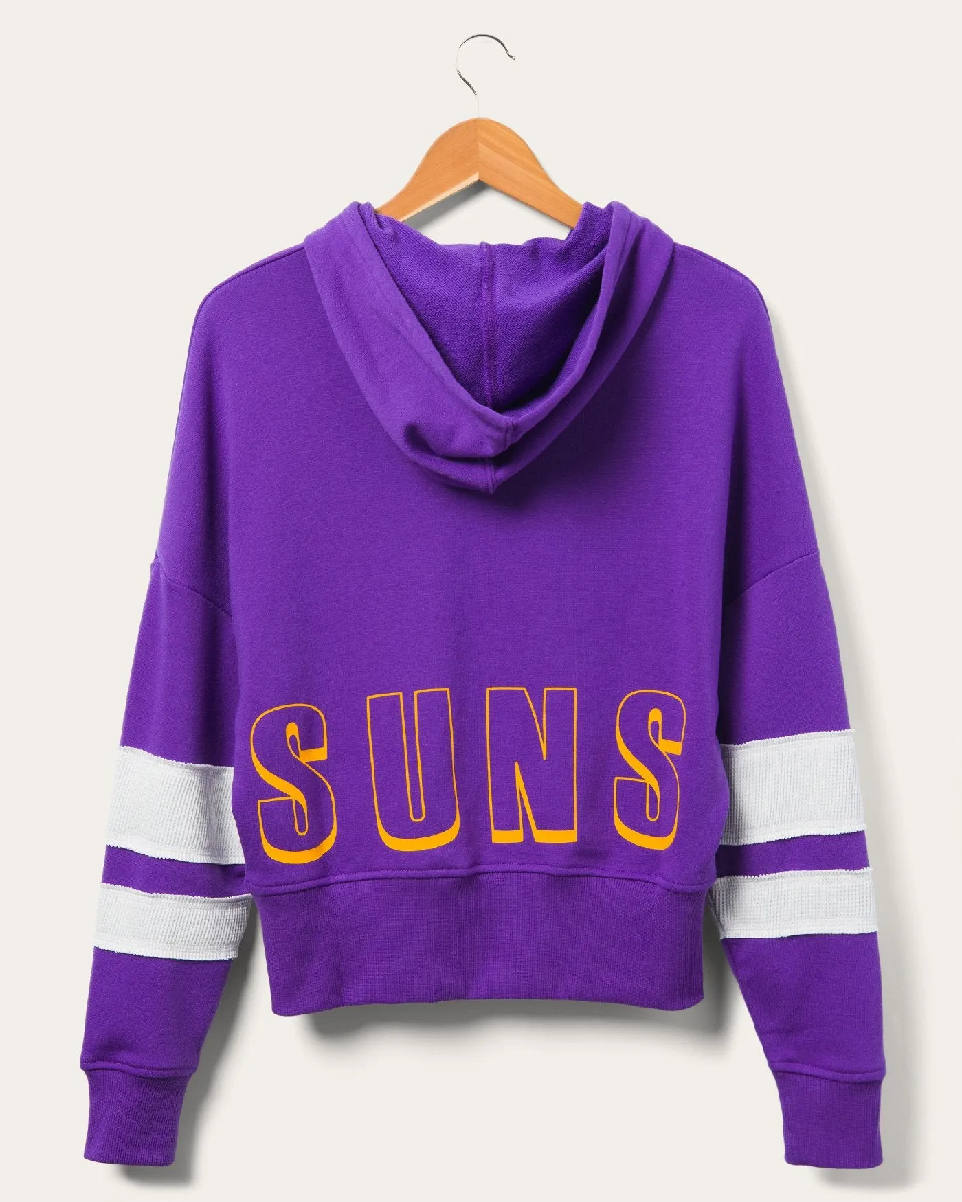 Women's Suns Overtime Striped Fleece Hoodie sold by Junk Food Clothing product image thumbnail 2