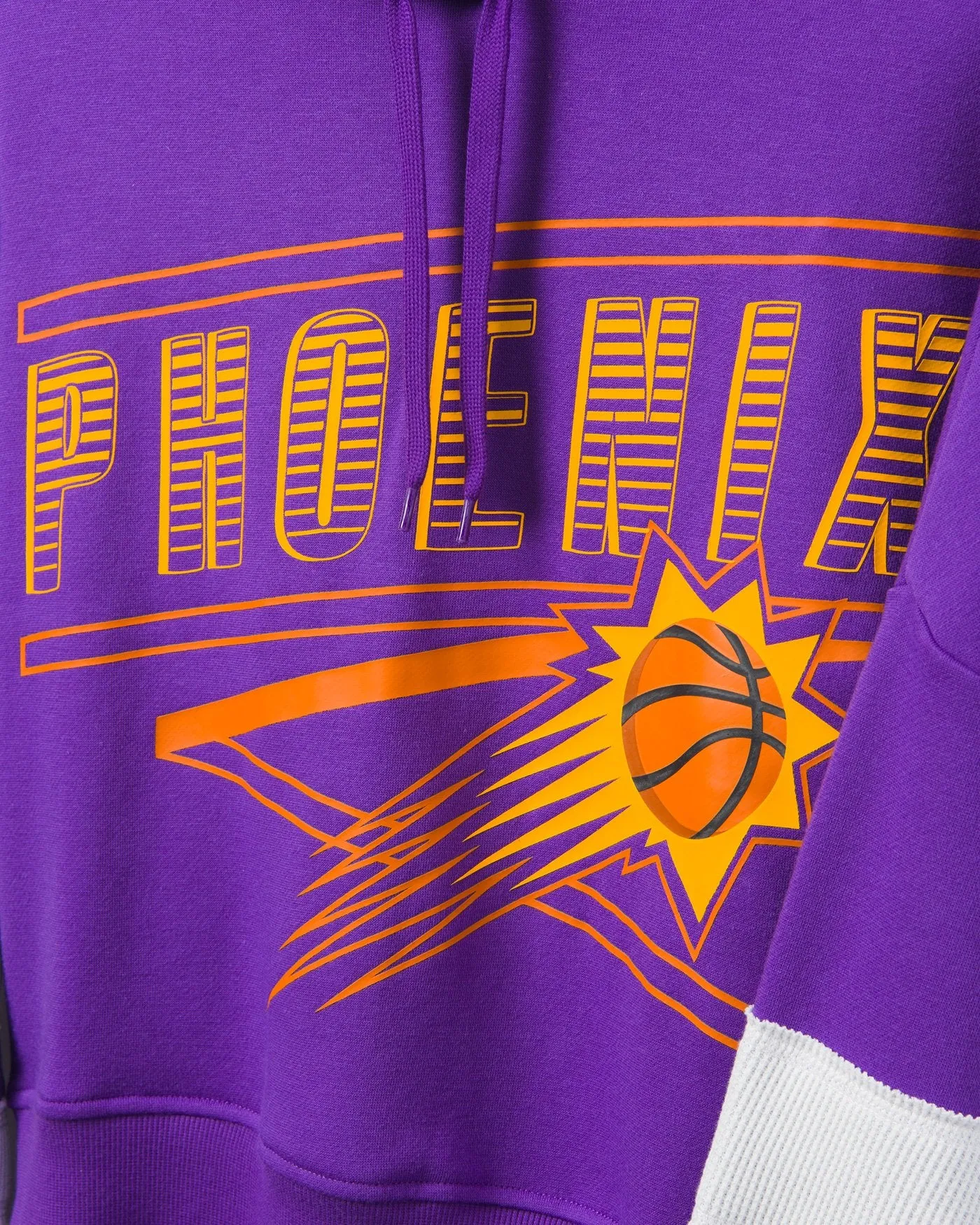 Women's Suns Overtime Striped Fleece Hoodie sold by Junk Food Clothing product image thumbnail 3