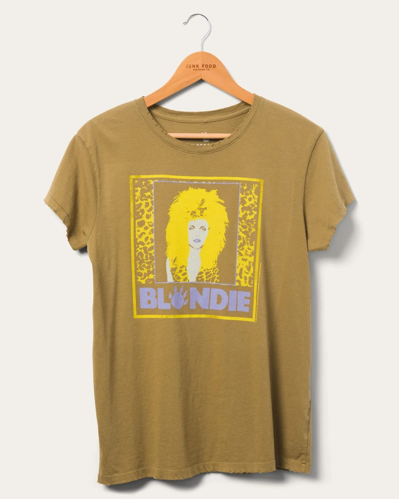 Women's Blondie 1982 Tour Vintage Tee sold by Junk Food Clothing
