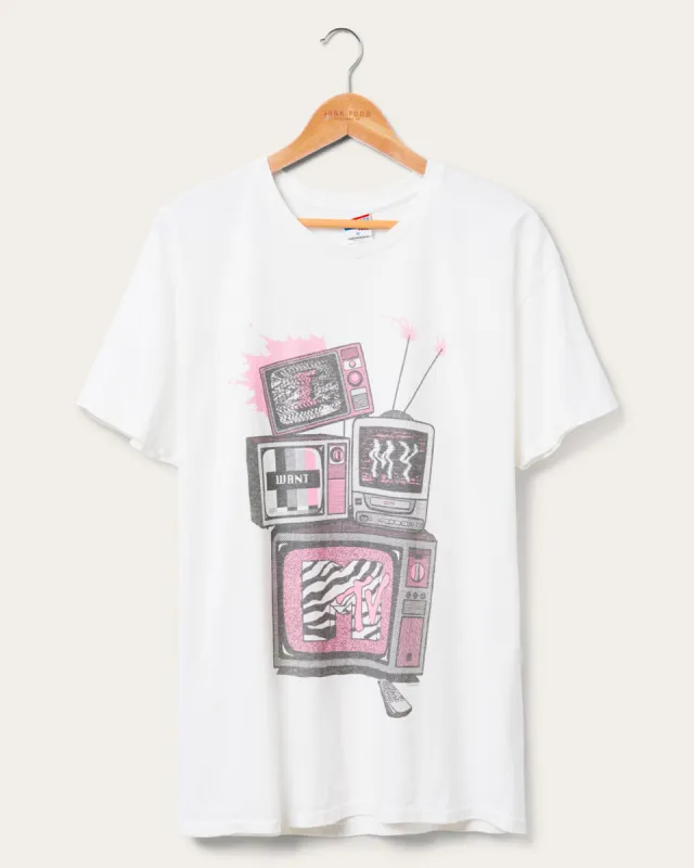 MTV Retro Flea Market Tee sold by Junk Food Clothing