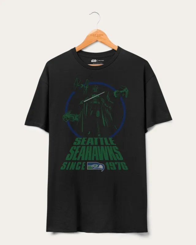 Seahawks Star Wars™ Title Crawl Tee sold by Junk Food Clothing