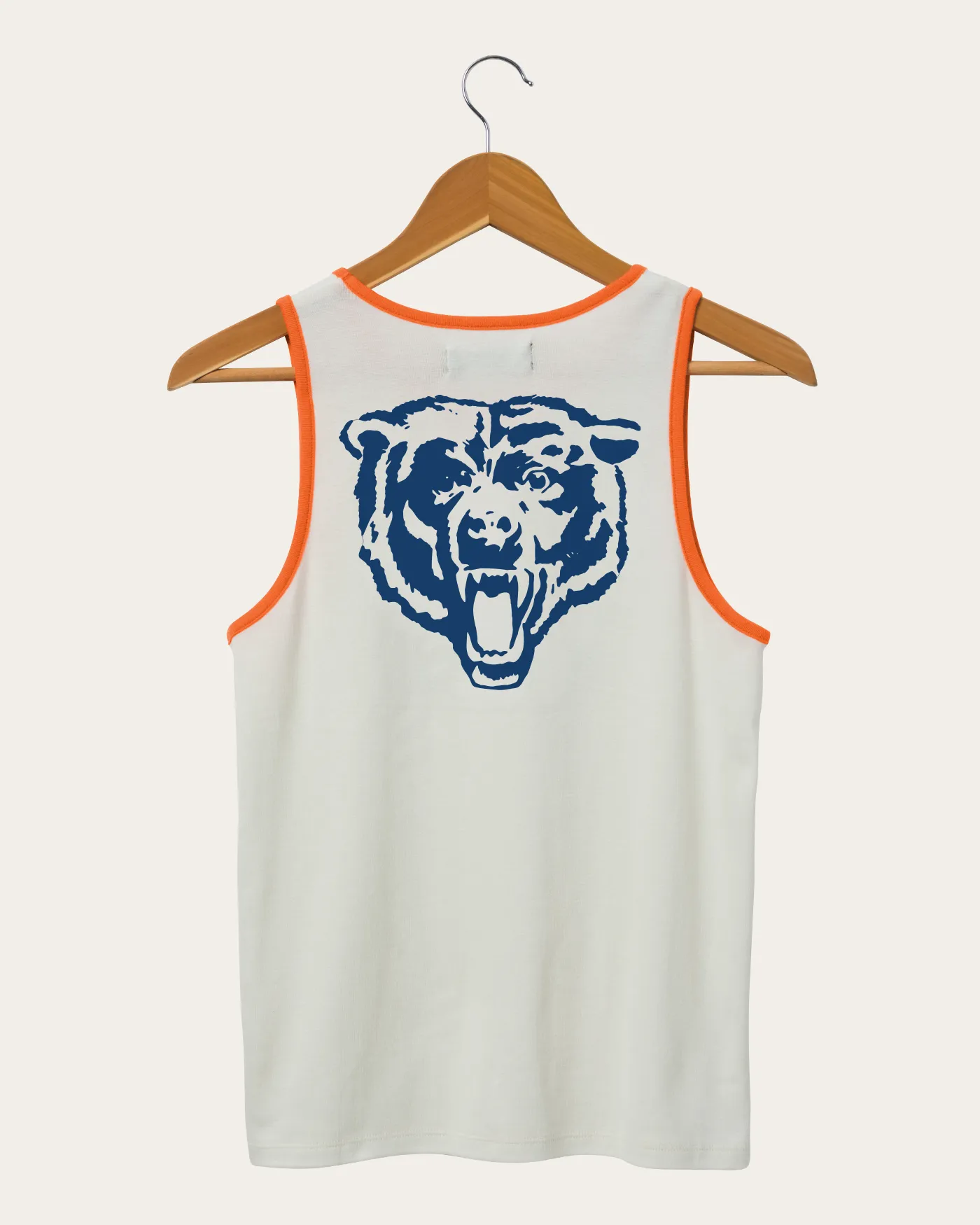 Women's NFL Chicago Bears Pop Binding Rib Tank sold by Junk Food Clothing product image thumbnail 3
